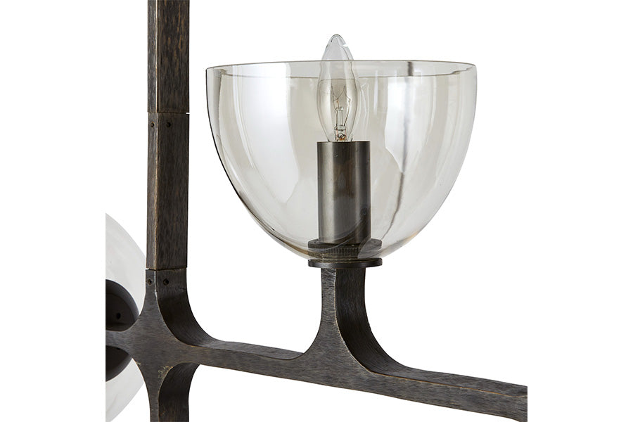 Arteriors Home DILLON 4-Light Linear Chandelier