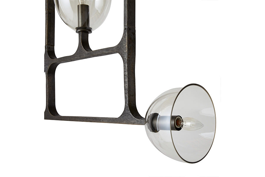 Arteriors Home DILLON 4-Light Linear Chandelier