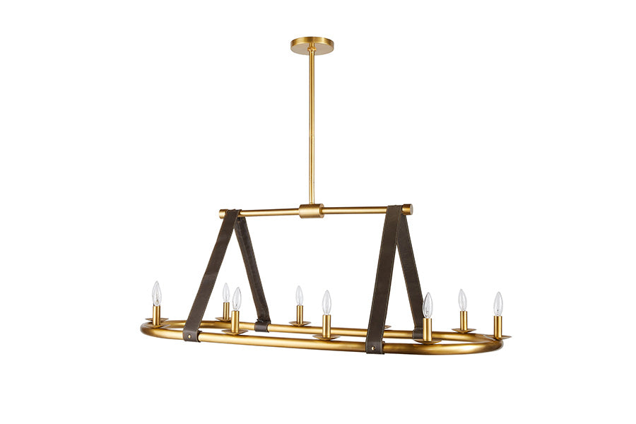 Arteriors Home ENGLEWOOD 10-Light Linear Chandelier