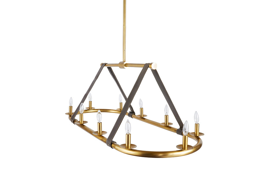 Arteriors Home ENGLEWOOD 10-Light Linear Chandelier