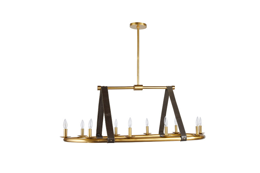 Arteriors Home ENGLEWOOD 10-Light Linear Chandelier