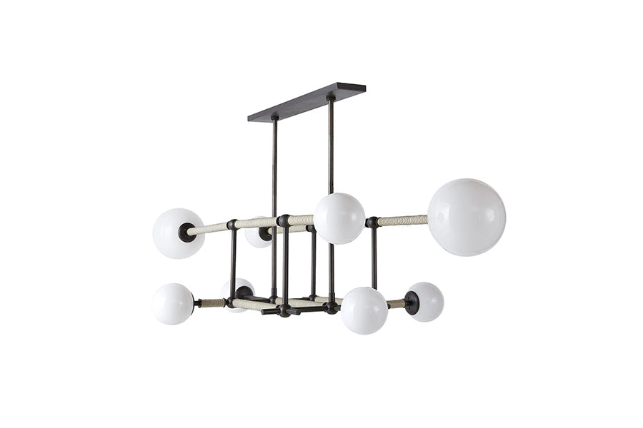Arteriors Home ERICA 8-Light Linear Chandelier