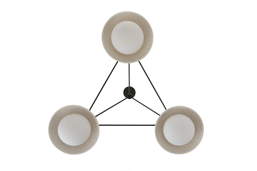 Arteriors Home GLAZE 3-Light Chandelier