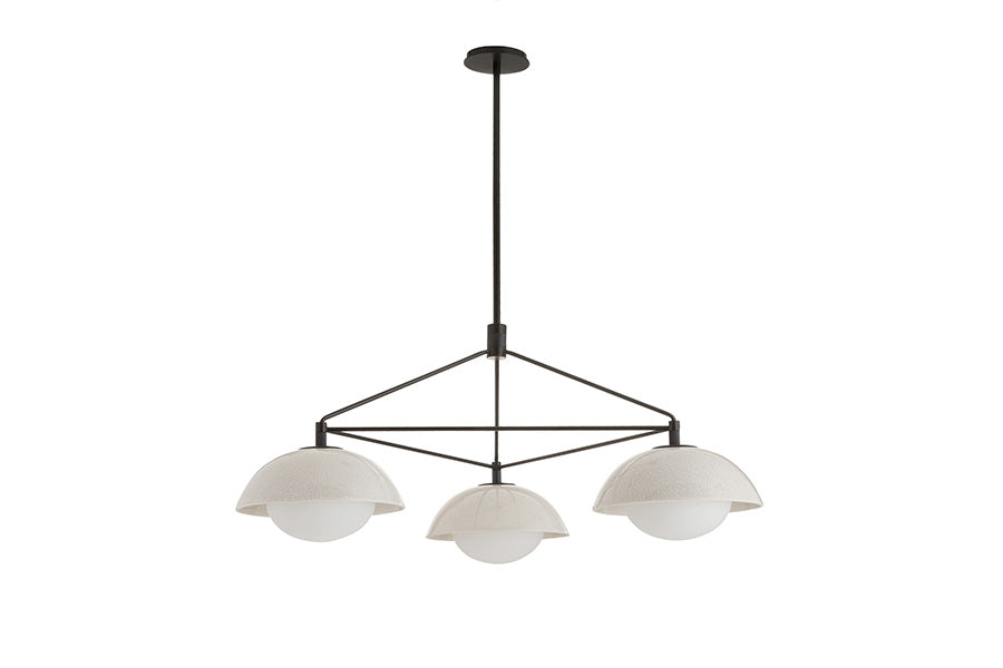Arteriors Home GLAZE 3-Light Chandelier