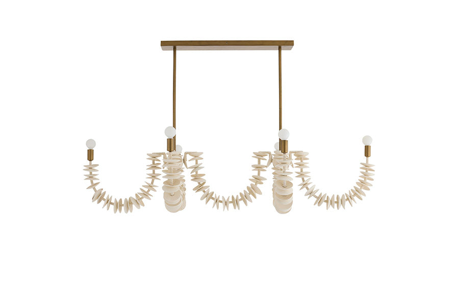 Arteriors Home KALAMA 8-Light Linear Chandelier