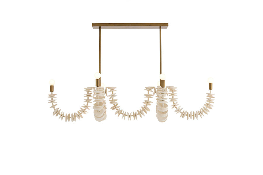 Arteriors Home KALAMA 8-Light Linear Chandelier
