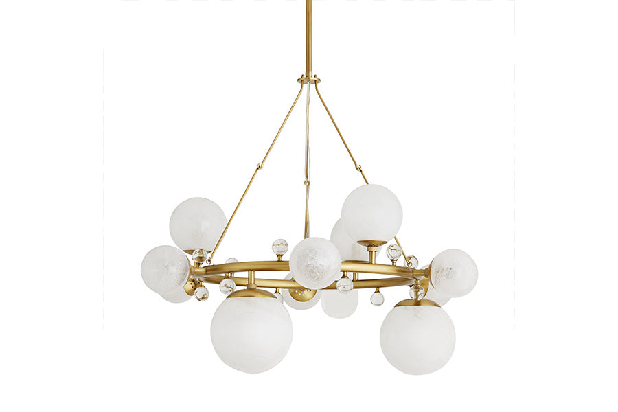 Arteriors Home TROON ROUND 12-Light Chandelier