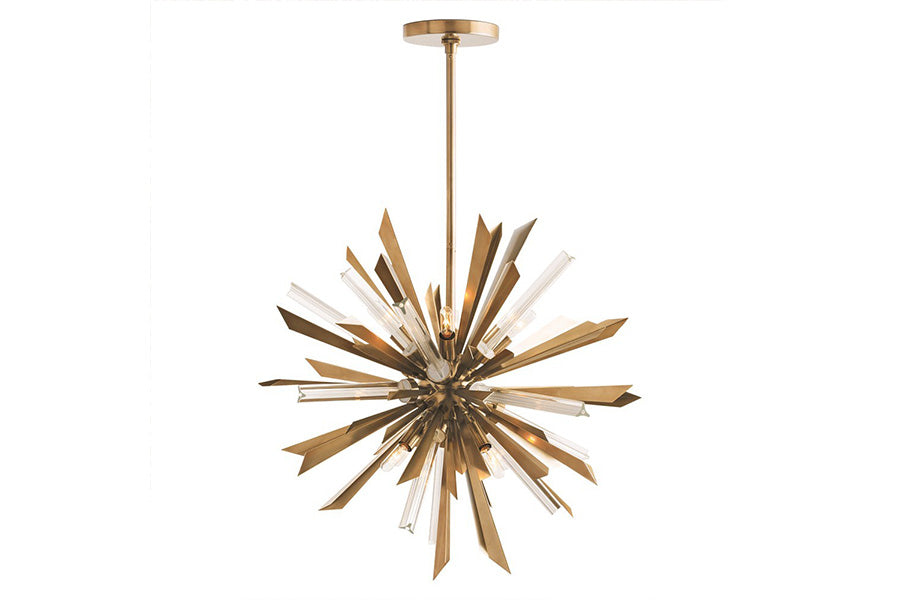 Arteriors Home WALDORF 8-Light Small Chandelier