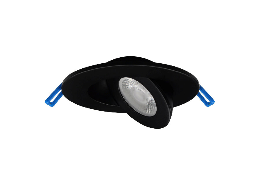 Lotus LED Lights 2-Inch Round Floating Gimbal Recessed 5W LED Fixture