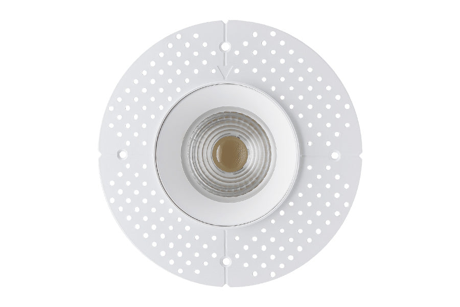 LUX 4" Trimless Concealed Round LED Downlight, 15W, 2700K-5000K
